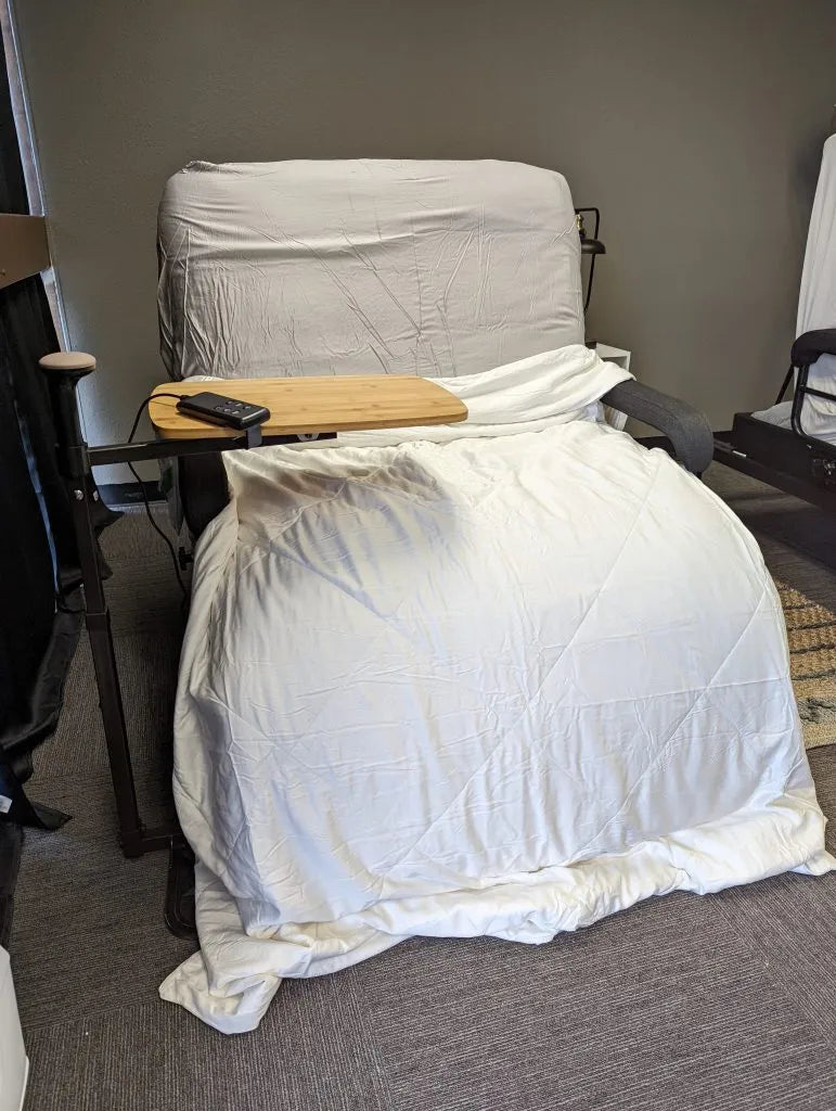How the Omni Tray and EZLift Bed pair to help you exit bed