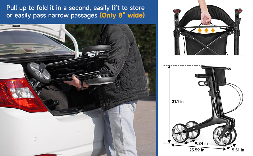 Swift Rollator Walker