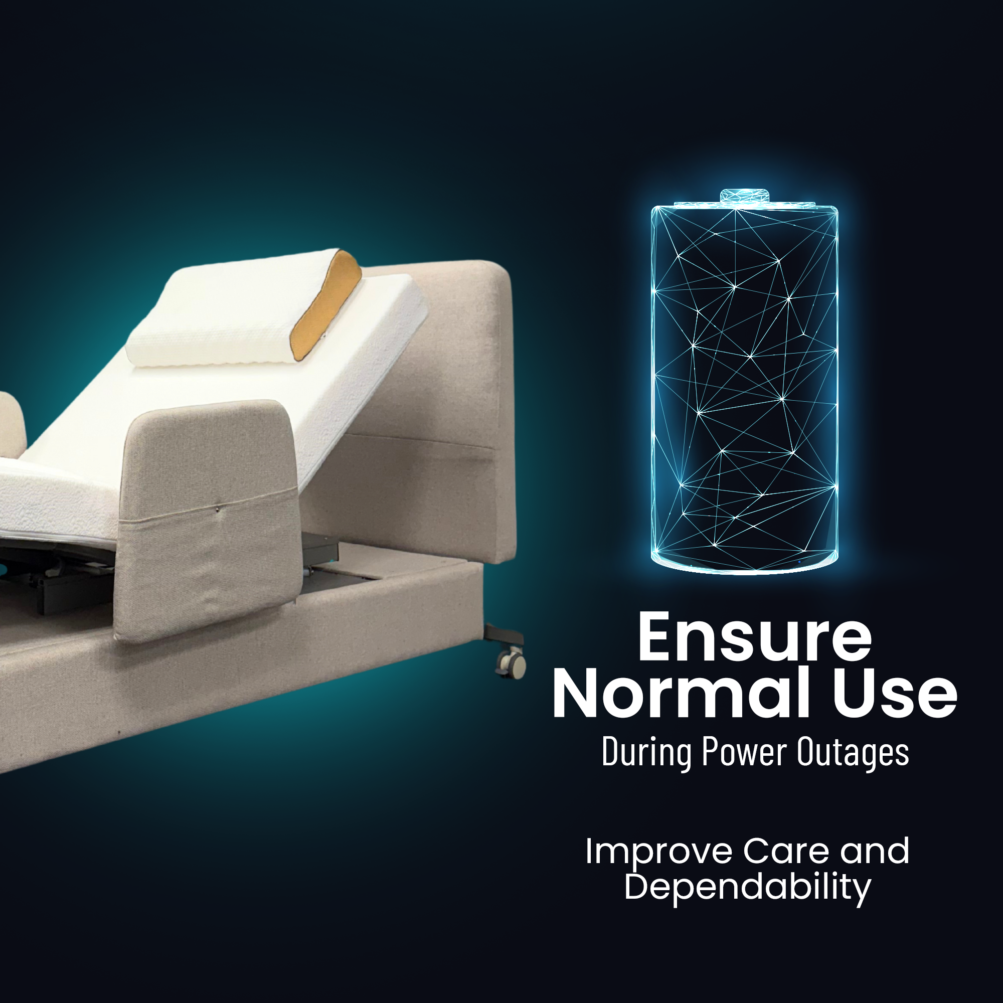 Elevra Deluxe Rotating Hi-Lo Lift Bed