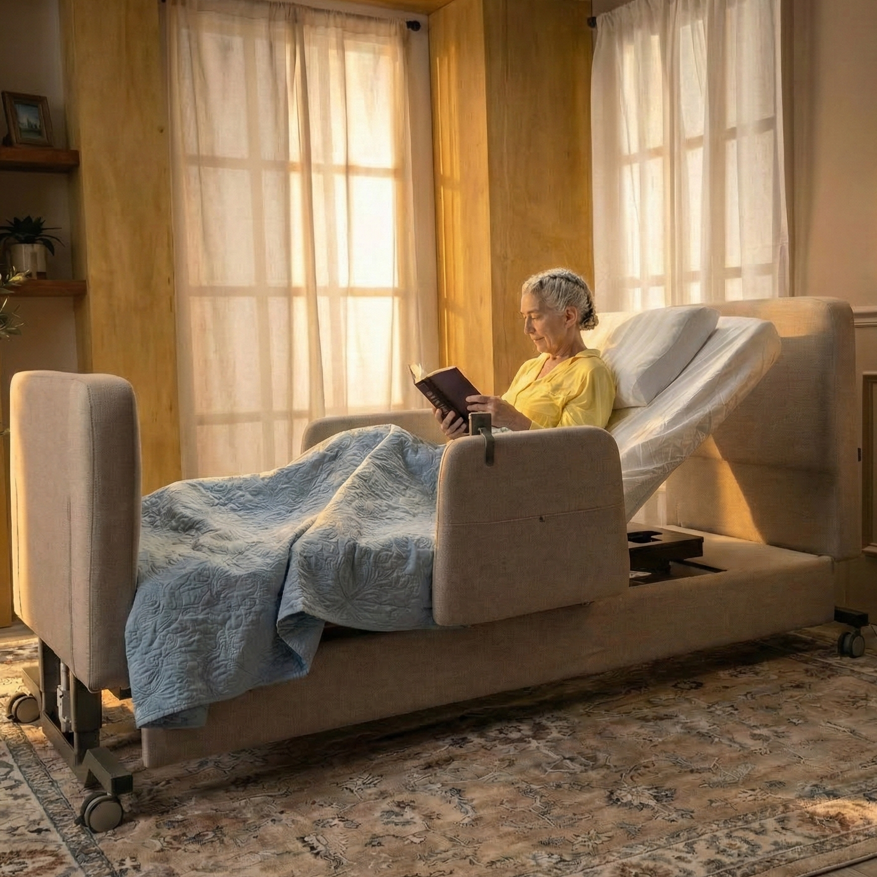 Elevra Deluxe Rotating Hi-Lo Lift Bed