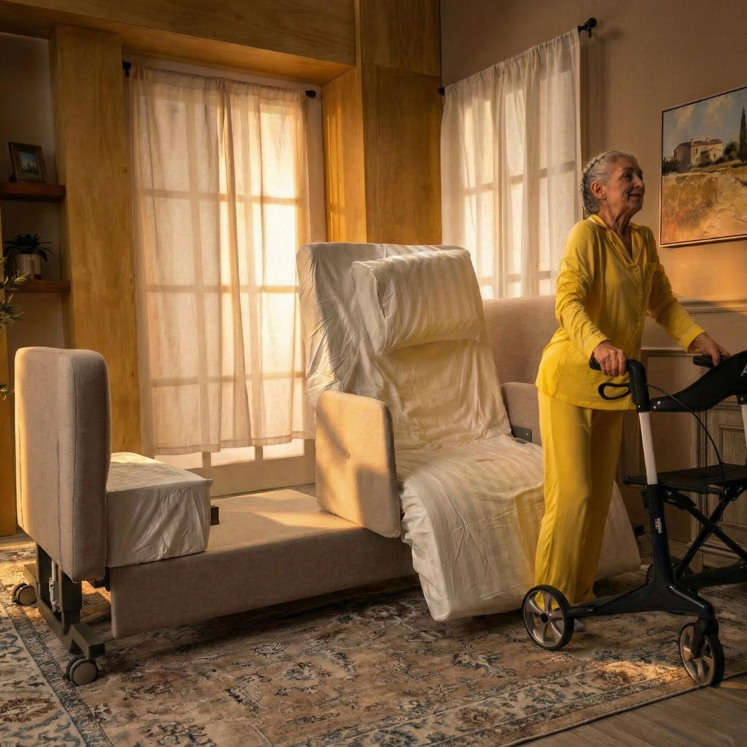 Elevra Deluxe Rotating Hi-Lo Lift Bed