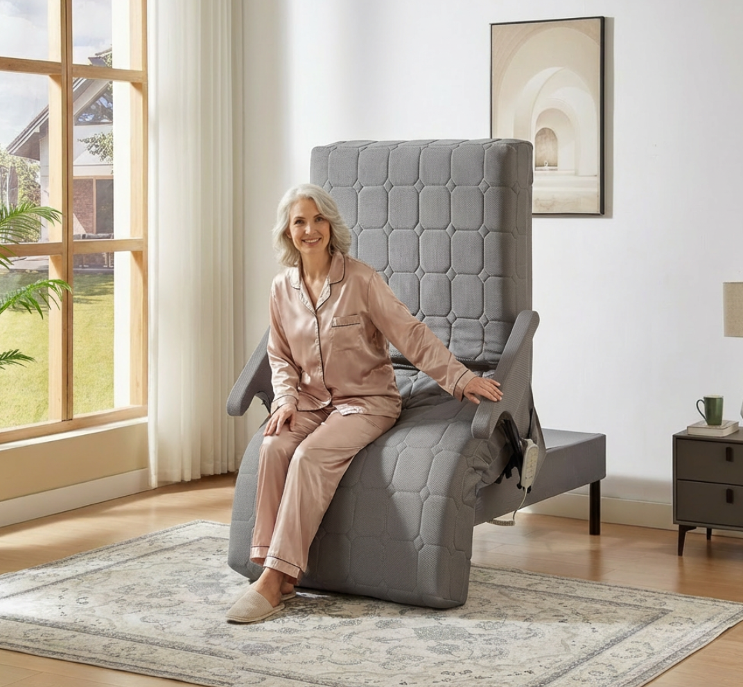 EZLift Bed™ - Deluxe Sleep To Stand Bed