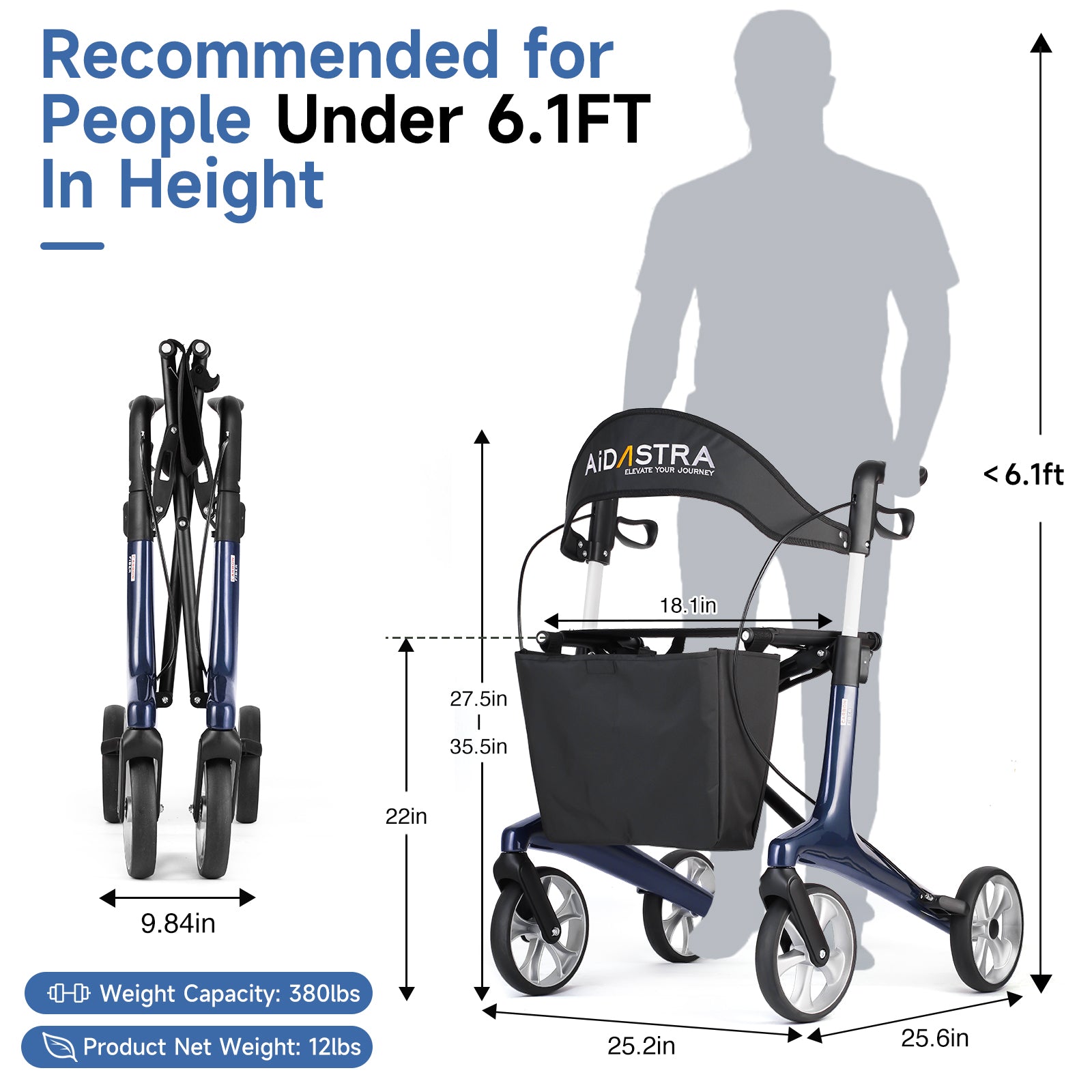 Swift Rollator Walker
