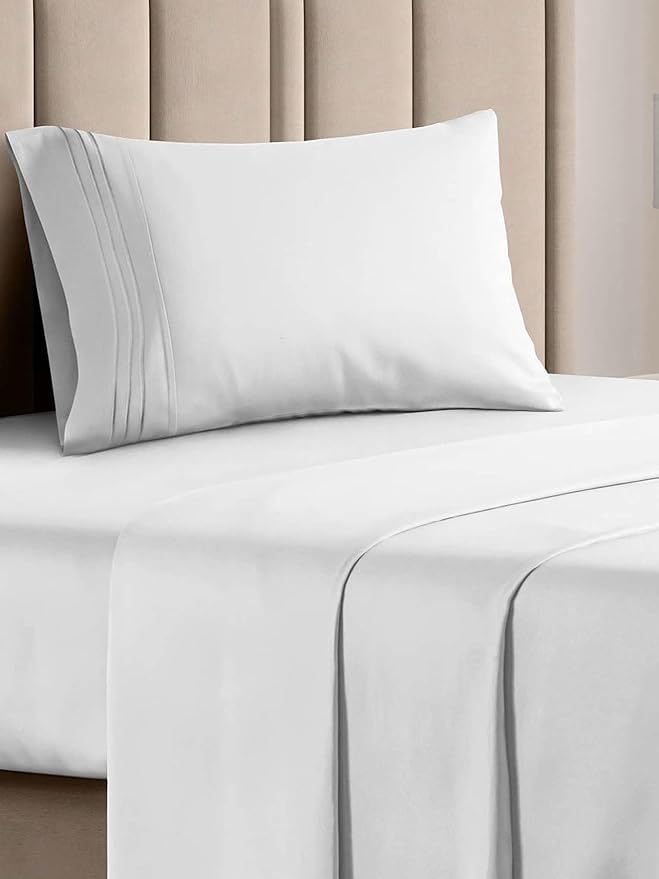 Ez Elite Comfort Twin / Twin XLSize Sheet Set - Hotel Luxury at Home - Soft, Cooling, and Easy Fit