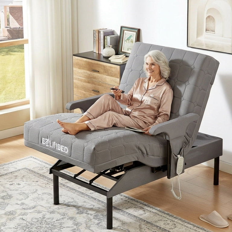EZLift Bed™ - Deluxe Sleep To Stand Bed