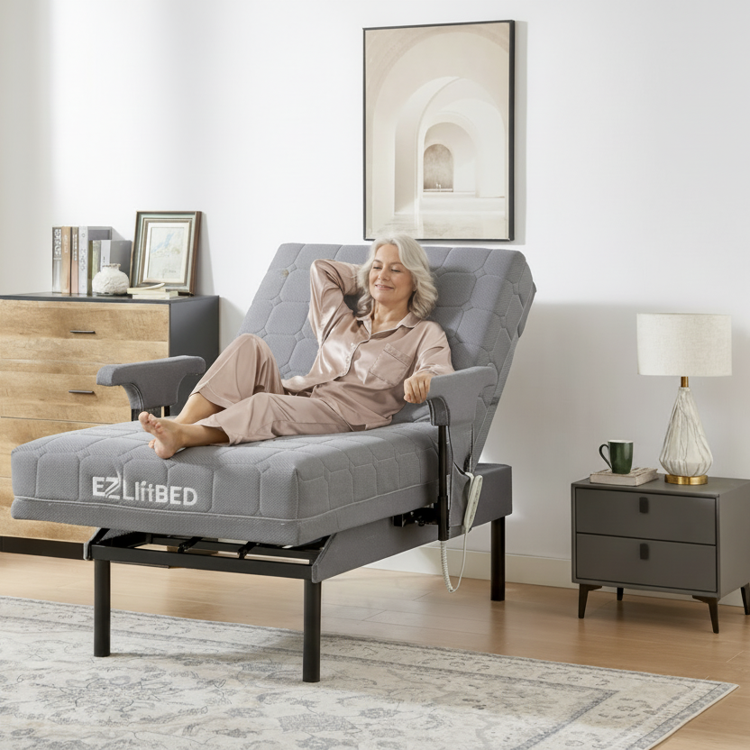 EZLift Bed™ - Deluxe Sleep To Stand Bed