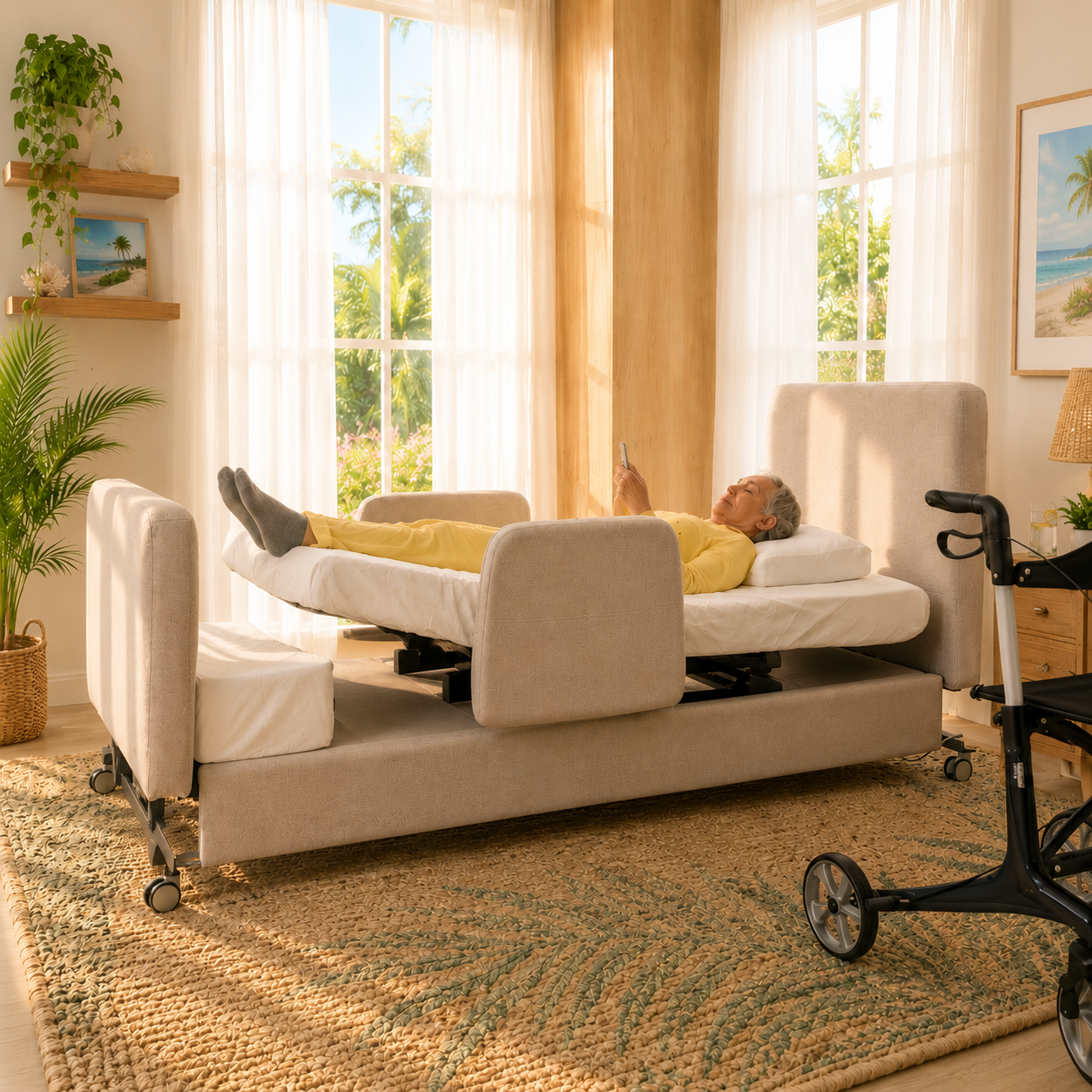 Elevra Deluxe Rotating Hi-Lo Lift Bed