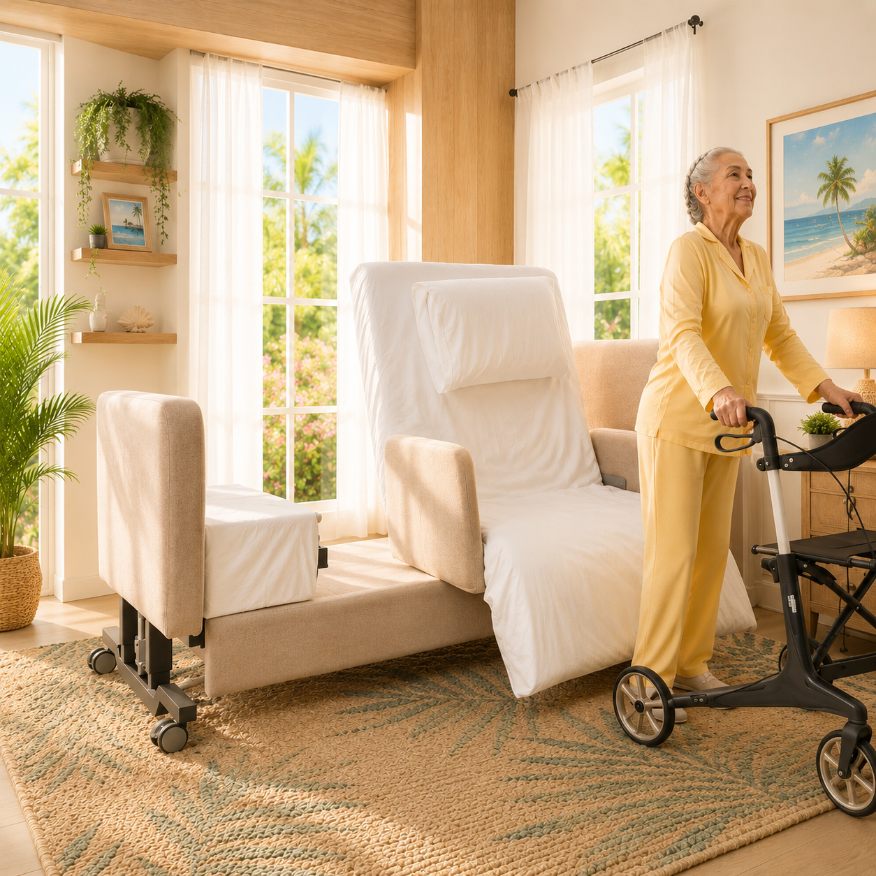 Elevra Deluxe Rotating Hi-Lo Lift Bed