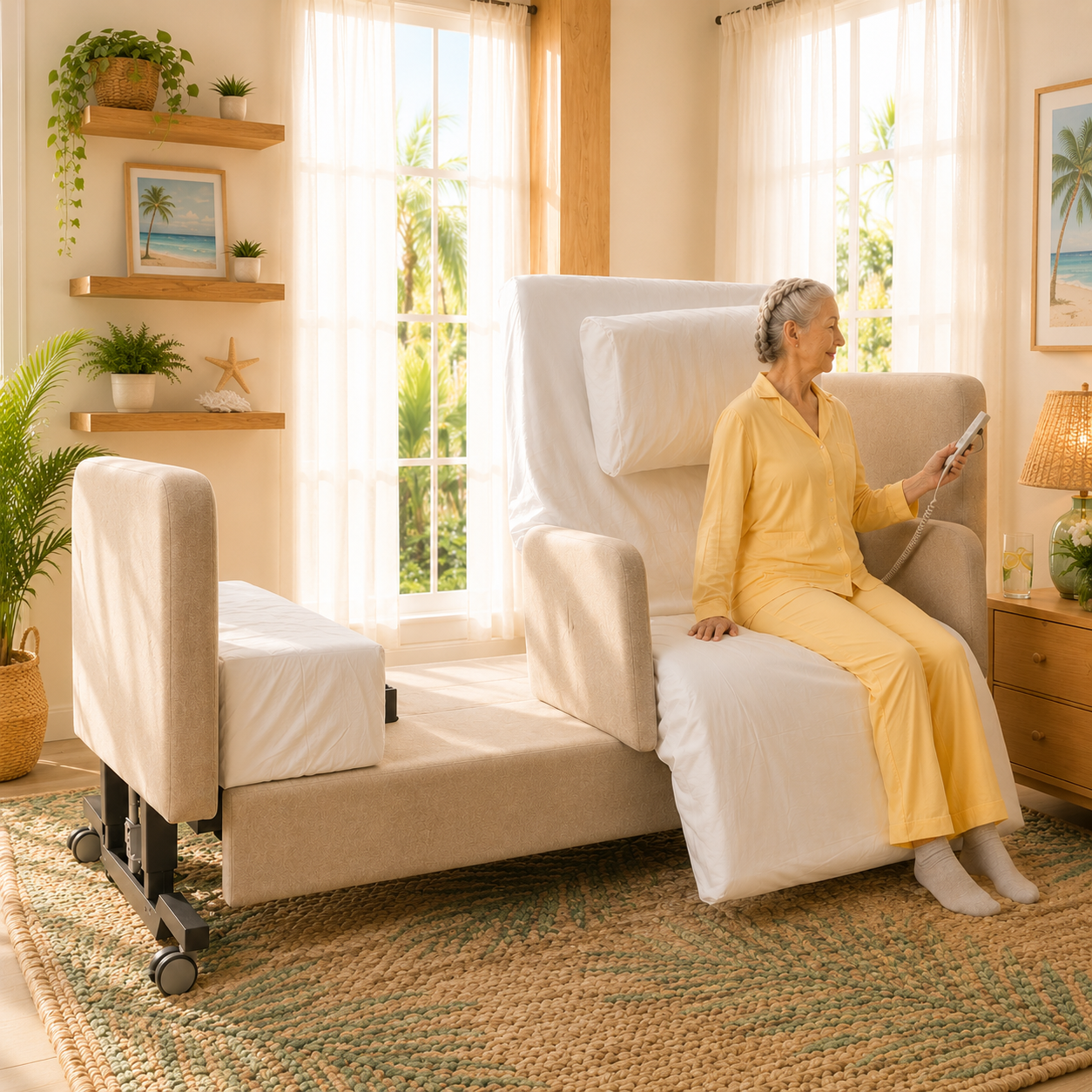 Elevra Deluxe Rotating Hi-Lo Lift Bed