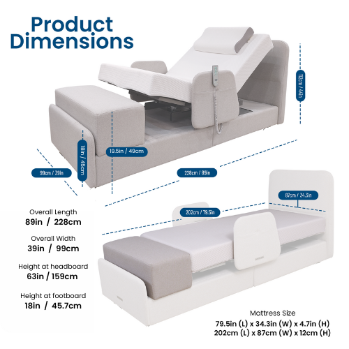 Elevra Deluxe Rotating Lift Bed