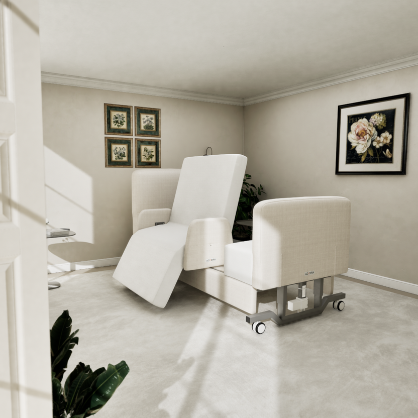 Elevra Deluxe Hi-Lo Rotating Lift Bed | Hospital Bed Alt – EzLift Bed