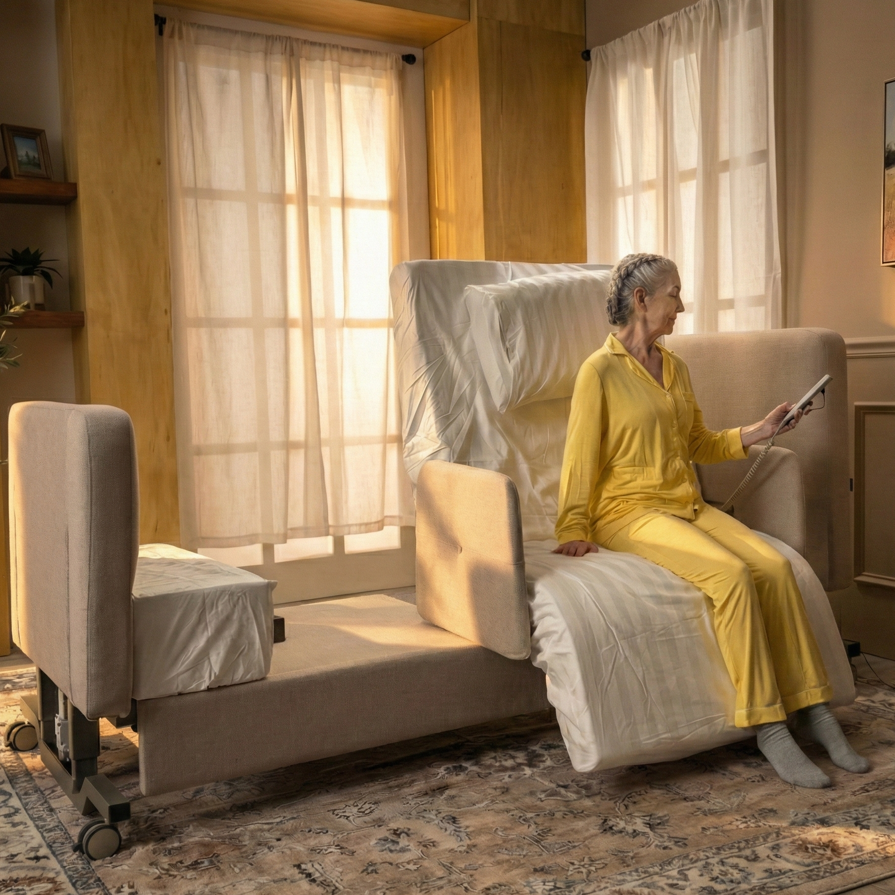 Elevra Deluxe Rotating Hi-Lo Lift Bed