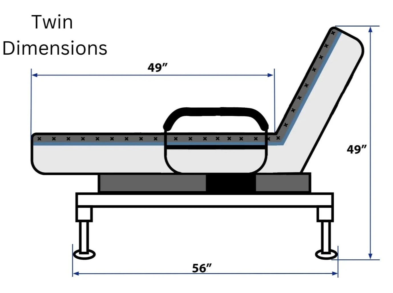 EZLift Bed™ - Sleep To Stand Bed